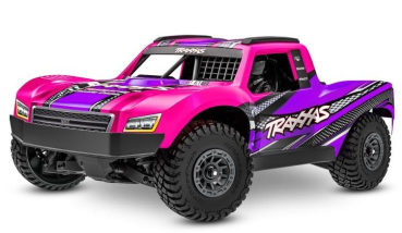 TRX108164-1-PINK MINI-Slash BL-2S 4x4 pink 1/16 Short Course RTR